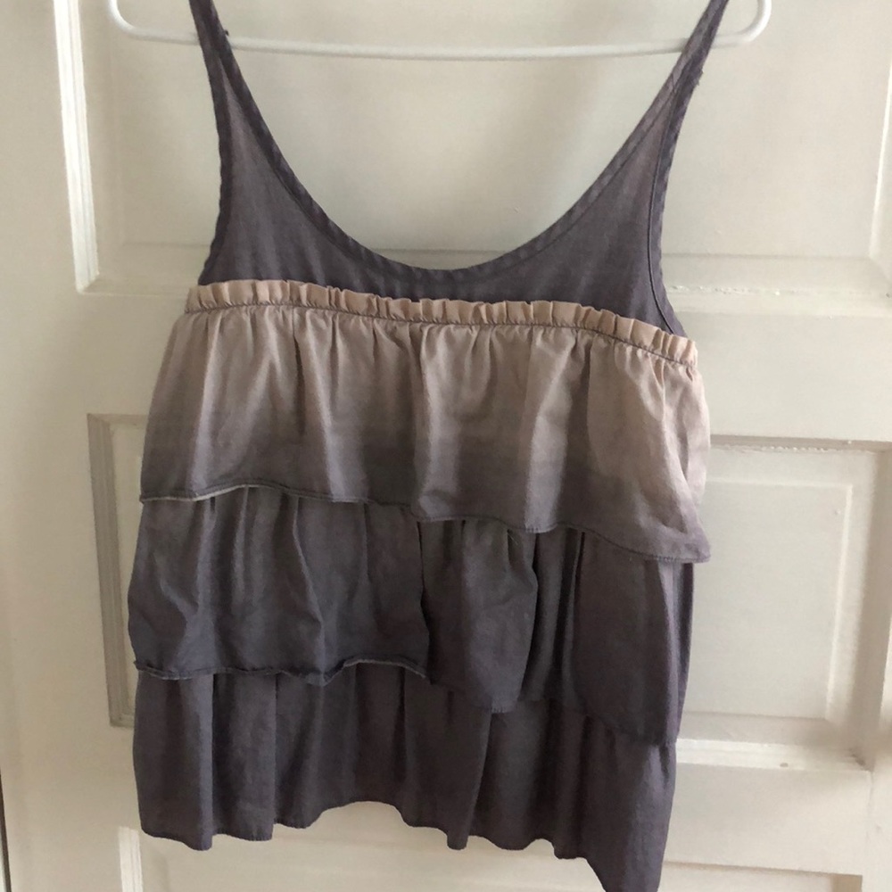 Marc by Marc Jacobs tiered cotton top, xs